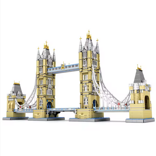 Reobrix 55018 London Tower Bridge Modellbausatz – Architektur Wahrzeichen (9782 Teile) Roebrix