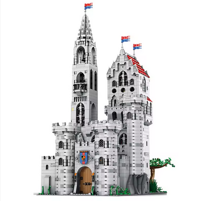 Reobrix 55016 Königsschloss Modellbausatz – Großes Fantasy Schloss (3999 Teile) Roebrix