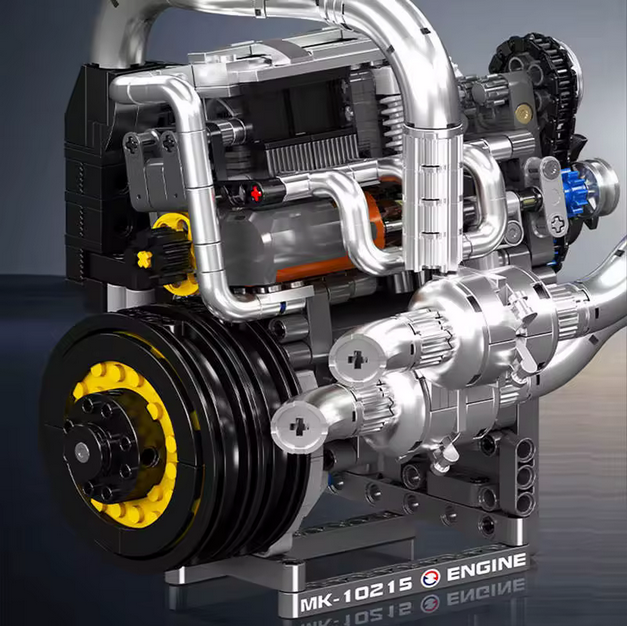 Mould King 10215 Supercar Motor Modellbausatz – High Performance Engine (739 Teile) MK