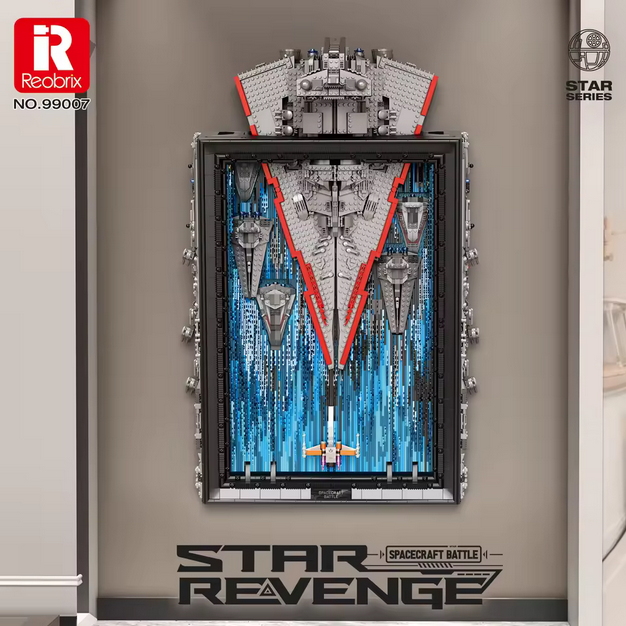 Reobrix 99007 Interstellares 3D Weltraum Kunstgemälde Bausteinmodell (5345 Teile) Roebrix