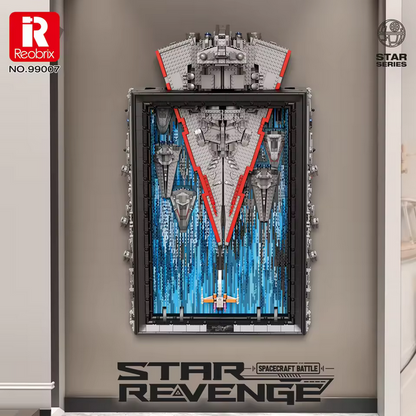 Reobrix 99007 Interstellares 3D Weltraum Kunstgemälde Bausteinmodell (5345 Teile) Roebrix