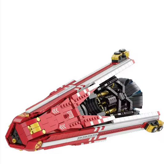 BAKA 33905 Technisches Raumschiff Modell – Weltraum Serie (2107 Teile) BAKA