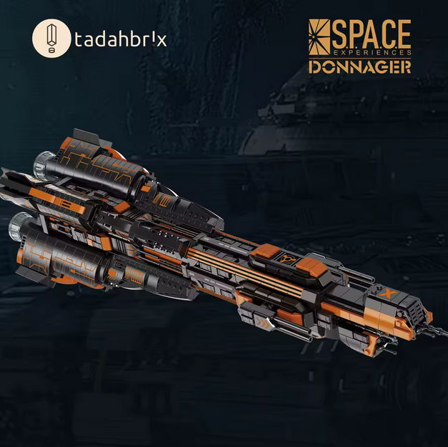 BAKA 33904 „Donnager“ Raumschiff Modell – Weltraum Serie (1888 Teile) BAKA