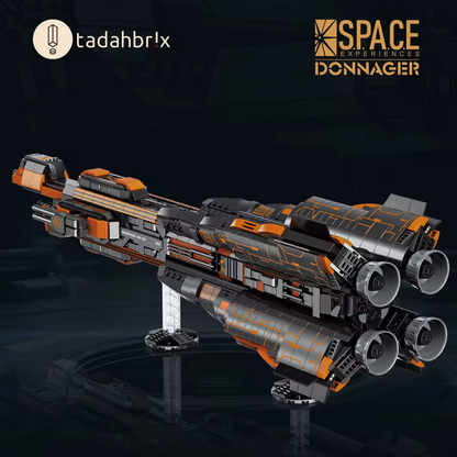 BAKA 33904 „Donnager“ Raumschiff Modell – Weltraum Serie (1888 Teile) BAKA