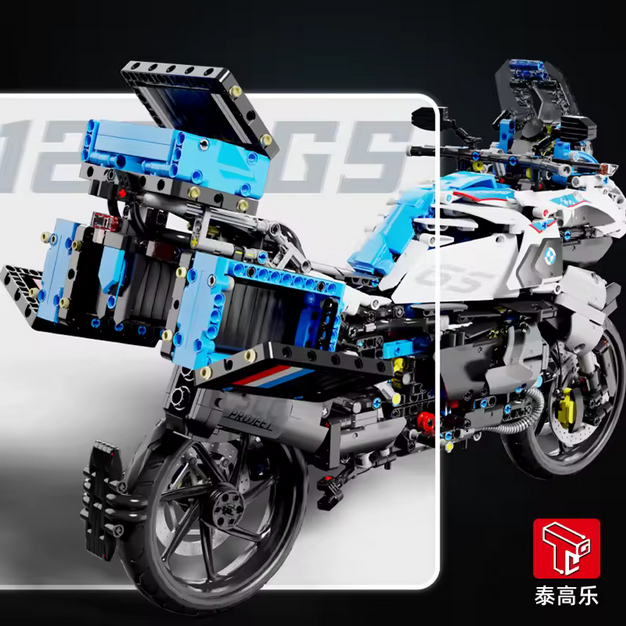 Taigaole T4022 1:5 Water Bird Motorrad Modellbausatz – Motorrad Serie (2369 Teile) TaiGaole