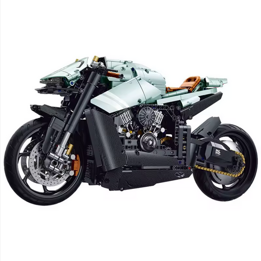 GULY 60505 1:5 Martin Motorrad Modellbausatz – Statisches Bike (1986 Teile) Guly