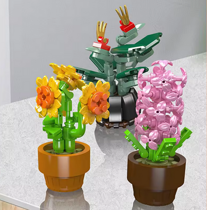 Mould King 24113 Mini Topfpflanzen Set – Tiny Plants Deko Modell (201 Teile) MK