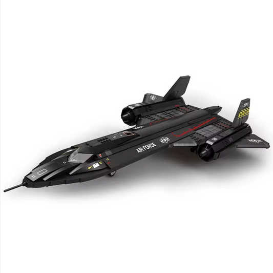 Reobrix 33041 SR-71 Blackbird Jet Modellbausatz – Flugzeug Serie (1733 Teile) Roebrix
