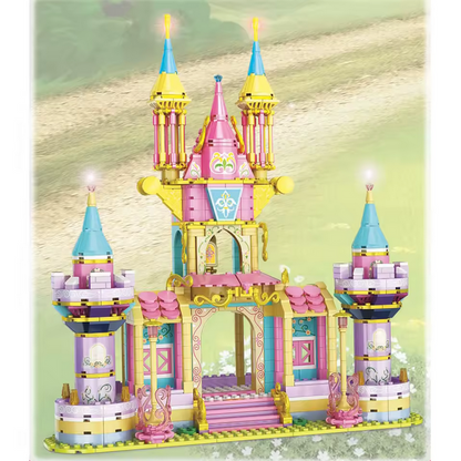 Woma Toys Fantasy Prinzessin Schwanenschloss mit Waldkutsche 903 Teile Woma