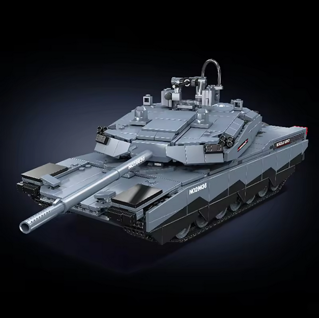Mould King 20036 Abrams X Militär Panzer ferngesteuert mit Motor 1.192 Teile MK
