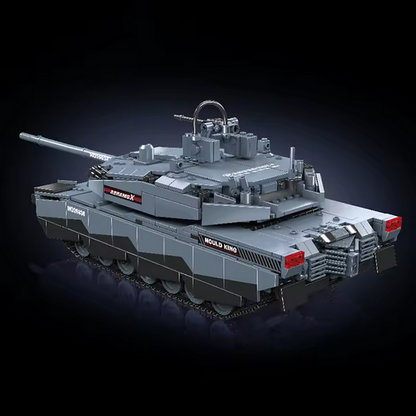 Mould King 20036 Abrams X Militär Panzer ferngesteuert mit Motor 1.192 Teile MK