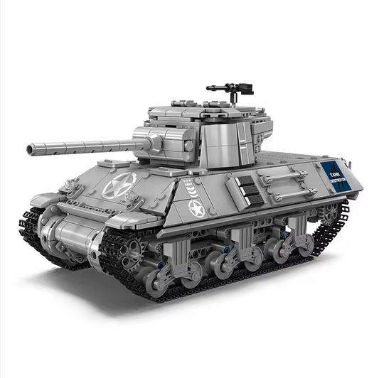 Mould King 20034 Pershing Heavy Tank Militär Panzer Modellbausatz 1.057 Teile MK