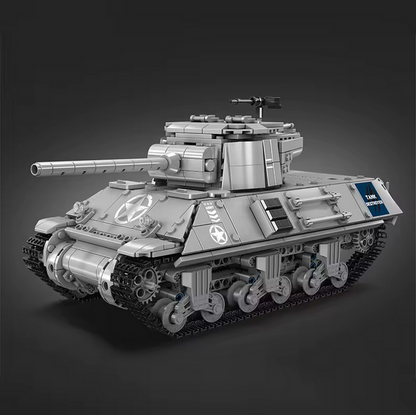 Mould King 20034 Pershing Heavy Tank Militär Panzer Modellbausatz 1.057 Teile MK