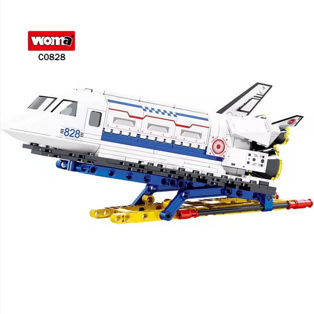 Woma C0828 Raumschiff X-37b Weltraum Shuttle Flugzeug Modellbausatz 315 Teile Woma