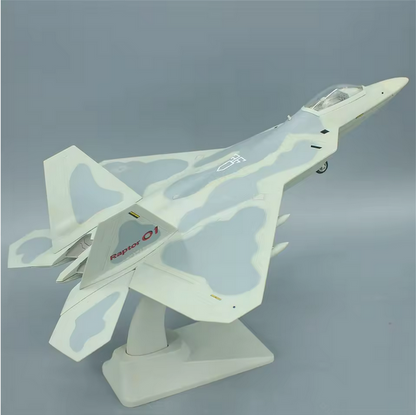 F-22 Raptor Modellflugzeug 1:48 – Metall Kampfflugzeug Sammlermodell USA AAAA