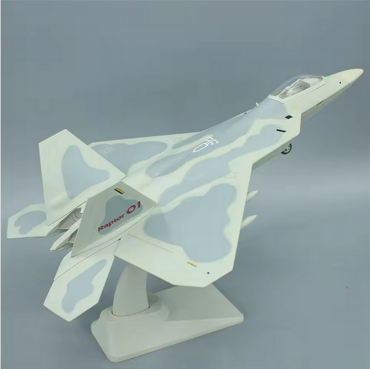 F-22 Raptor Modellflugzeug 1:48 – Metall Kampfflugzeug Sammlermodell USA AAAA