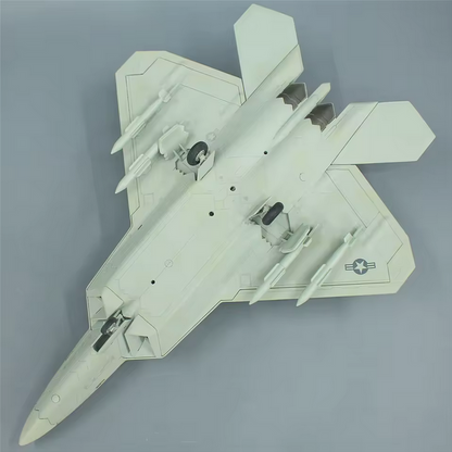 F-22 Raptor Modellflugzeug 1:48 – Metall Kampfflugzeug Sammlermodell USA AAAA