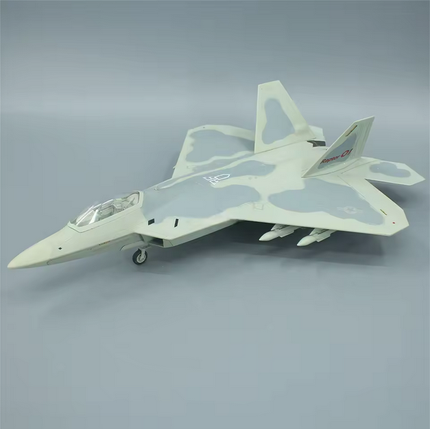 F-22 Raptor Modellflugzeug 1:48 – Metall Kampfflugzeug Sammlermodell USA AAAA