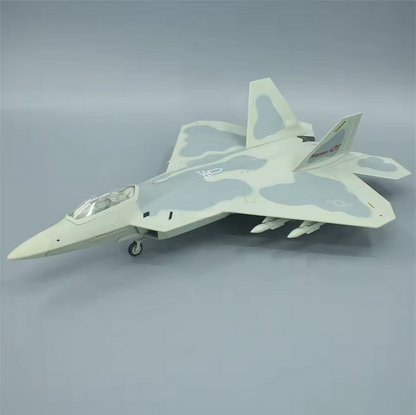 F-22 Raptor Modellflugzeug 1:48 – Metall Kampfflugzeug Sammlermodell USA AAAA