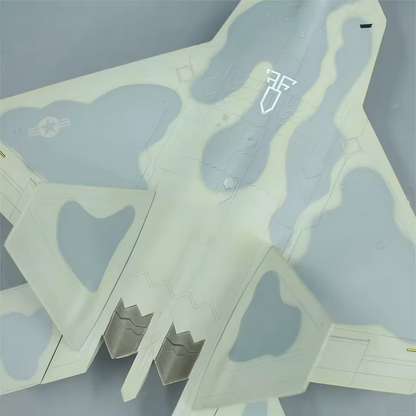 F-22 Raptor Modellflugzeug 1:48 – Metall Kampfflugzeug Sammlermodell USA AAAA