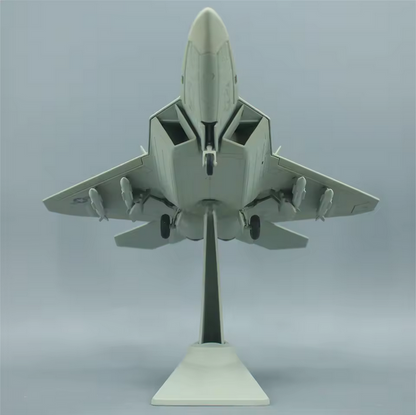 F-22 Raptor Modellflugzeug 1:48 – Metall Kampfflugzeug Sammlermodell USA AAAA