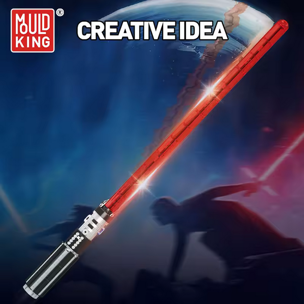 Mould King 10237 Darth Vaders Lichtschwert mit LED Beleuchtung 1.627 Teile MK