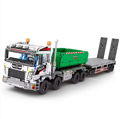 Reobrix 22021 RC Hakenkran-LKW Ingenieur-Serie ferngesteuert 2.852 Teile Roebrix
