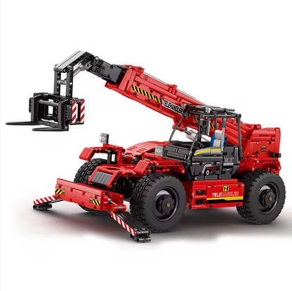 Reobrix 22020 RC Teleskoplader mit Kranfunktion Ingenieur-Serie 2.260 Teile Roebrix