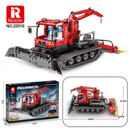 Reobrix 22019 RC Schneeräumfahrzeug Technik-Bausatz ferngesteuert 1.100 Teile Roebrix