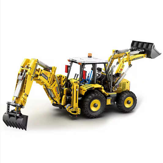 Reobrix 22018 RC Bidirektionaler Bagger & Lader Technik-Bausatz 2.231 Teile Roebrix