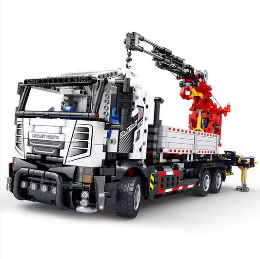 Reobrix 22011 RC Mobiler Schwerlast-Autokran Ingenieur-Serie 2.178 Teile Roebrix