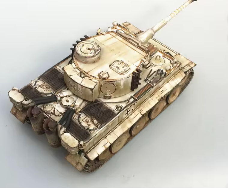 Tiger I Panzer Modell 1:35 – Früher deutscher Schwerpanzers WWII Sammlermodell AAAA