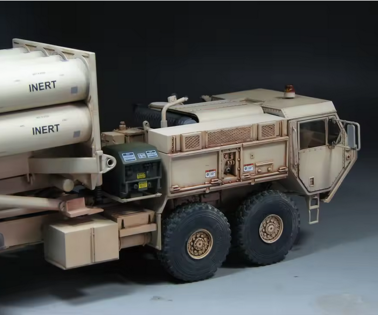 M1120 THAAD Raketenstartfahrzeug Modell 1:35 – US Militär Sammlermodell AAAA