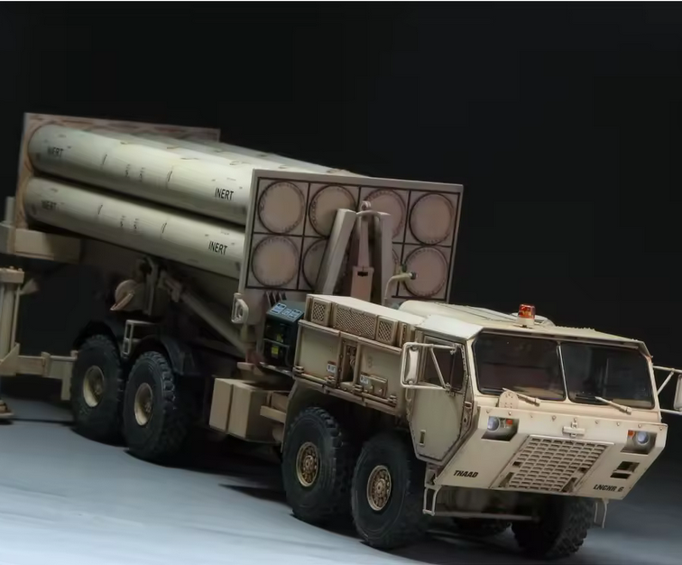 M1120 THAAD Raketenstartfahrzeug Modell 1:35 – US Militär Sammlermodell AAAA