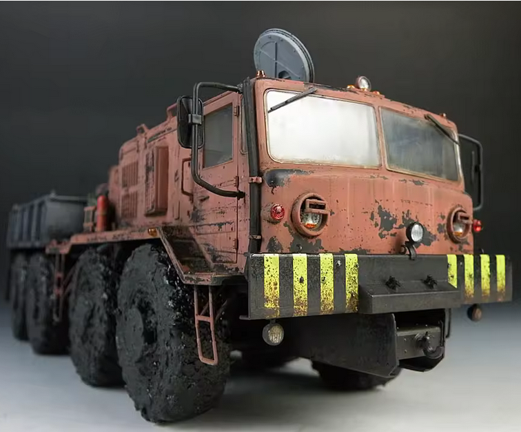 KZKT-537L Schwerlastwagen Modell 1:35 – Russischer Militär LKW Sammlermodell AAAA