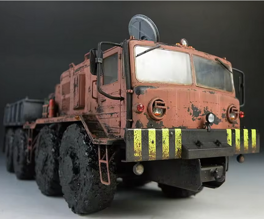 KZKT-537L Schwerlastwagen Modell 1:35 – Russischer Militär LKW Sammlermodell AAAA