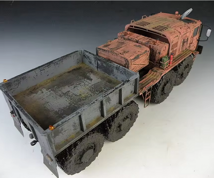 KZKT-537L Schwerlastwagen Modell 1:35 – Russischer Militär LKW Sammlermodell AAAA