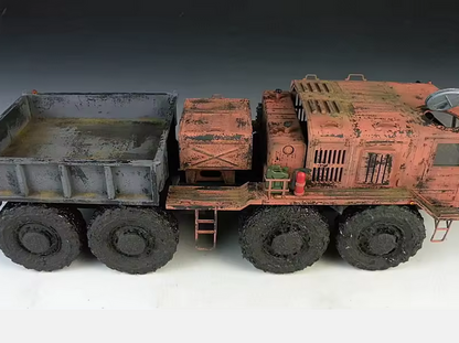 KZKT-537L Schwerlastwagen Modell 1:35 – Russischer Militär LKW Sammlermodell AAAA