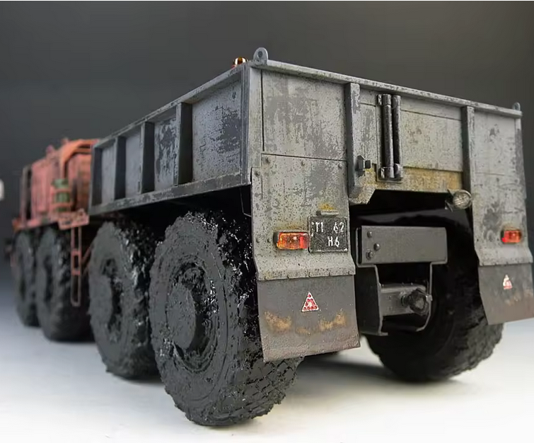 KZKT-537L Schwerlastwagen Modell 1:35 – Russischer Militär LKW Sammlermodell AAAA