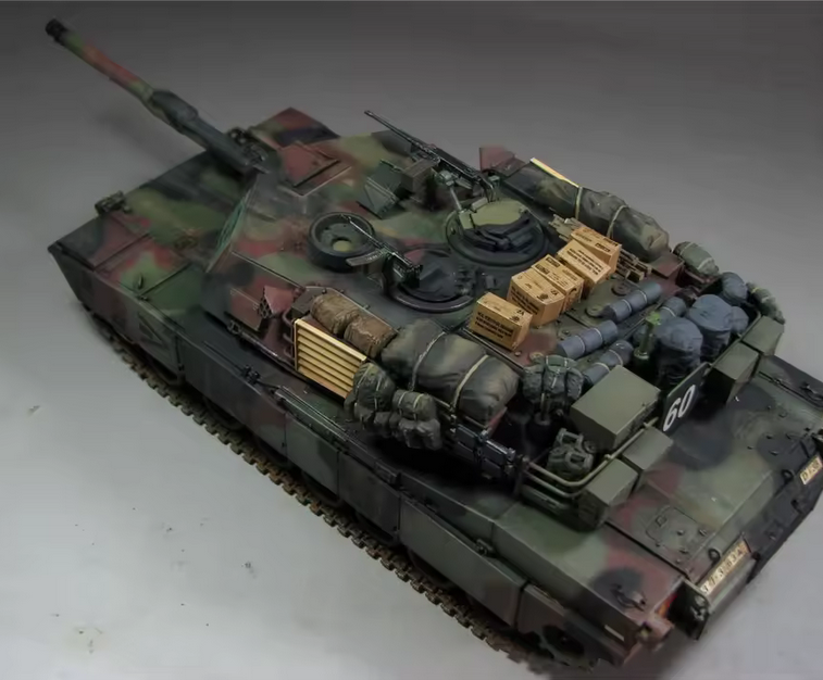 M1A1 / M1A2 Abrams Panzer Modell 1:35 – Hauptkampfpanzer Blanko Sammlermodell AAAA