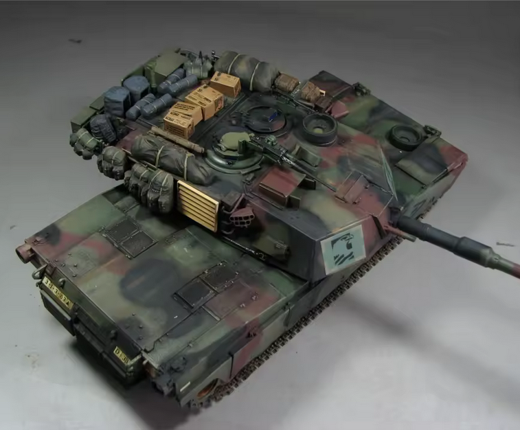M1A1 / M1A2 Abrams Panzer Modell 1:35 – Hauptkampfpanzer Blanko Sammlermodell AAAA
