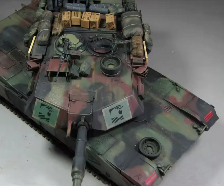M1A1 / M1A2 Abrams Panzer Modell 1:35 – Hauptkampfpanzer Blanko Sammlermodell AAAA
