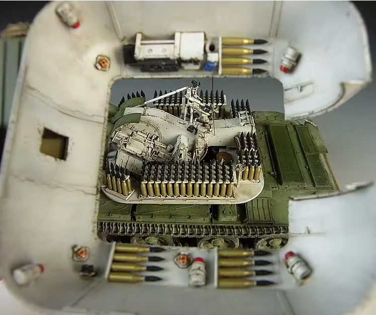 ZSU-57-2 Flugabwehrpanzer Modell 1:35 – Russisches Militär Sammlermodell AAAA