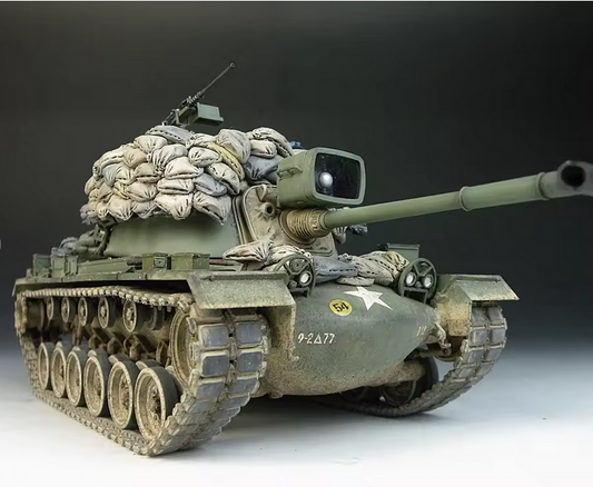 M48A3 Patton Panzer Modell 1:35 – Blanko Militär Bausatz Sammlermodell AAAA