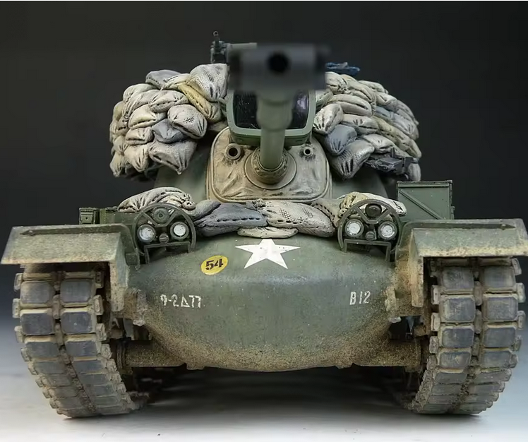 M48A3 Patton Panzer Modell 1:35 – Blanko Militär Bausatz Sammlermodell AAAA