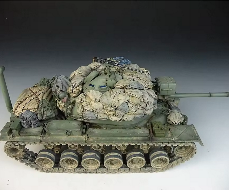 M48A3 Patton Panzer Modell 1:35 – Blanko Militär Bausatz Sammlermodell AAAA