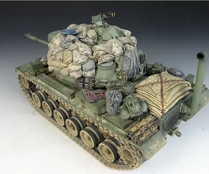 M48A3 Patton Panzer Modell 1:35 – Blanko Militär Bausatz Sammlermodell AAAA