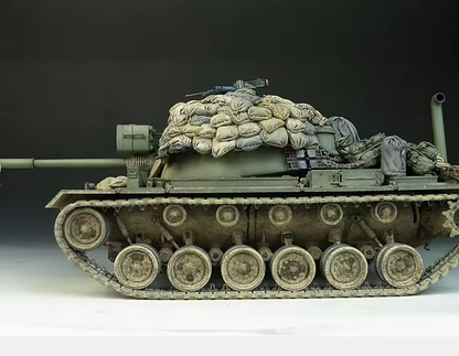 M48A3 Patton Panzer Modell 1:35 – Blanko Militär Bausatz Sammlermodell AAAA