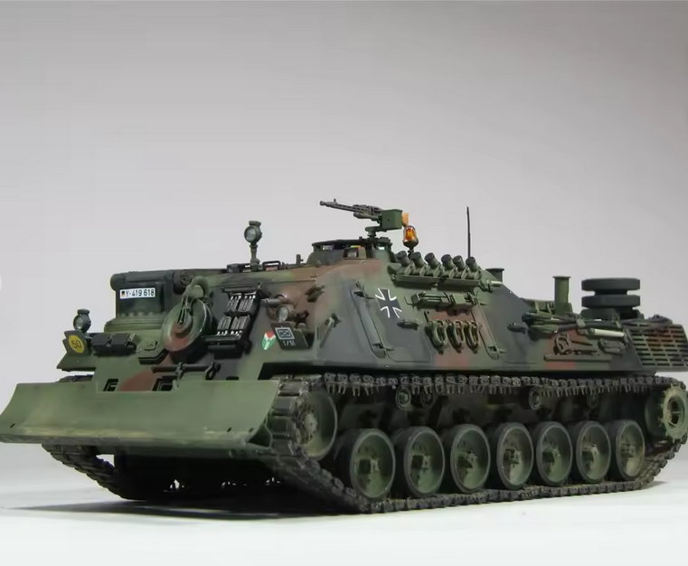 Leopard Panzer Modell 1:35 – Deutsches Militär Blanko Rohmodell AAAA