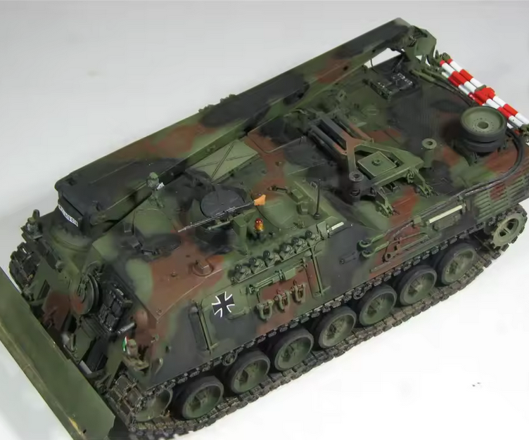 Leopard Panzer Modell 1:35 – Deutsches Militär Blanko Rohmodell AAAA